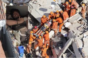 Korban Selamat Reruntuhan Bangunan Akibat Foto Selfie